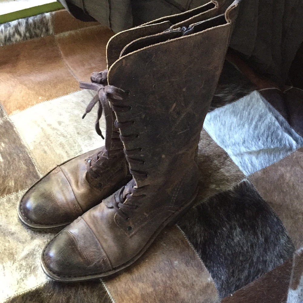 U Roads up cycled boots